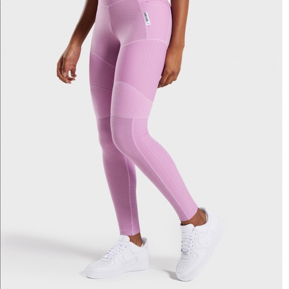 True texture gymshark pink leggings - Picture 7 of 8